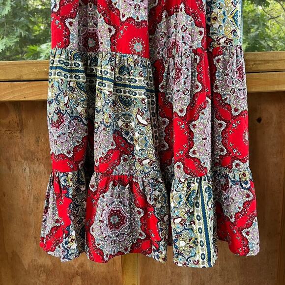 BOG Collective Colorful Printed Sleeveless Mini Dress Size XS. NEW - Picture 3 of 10